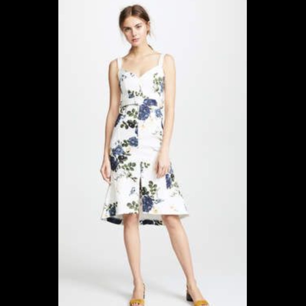 Nicholas Floral midi dress